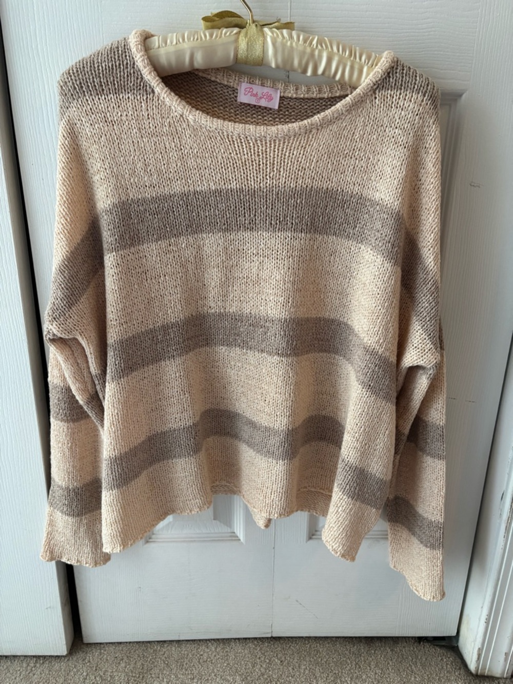 NWOT Pink Lily Summer Sweater S